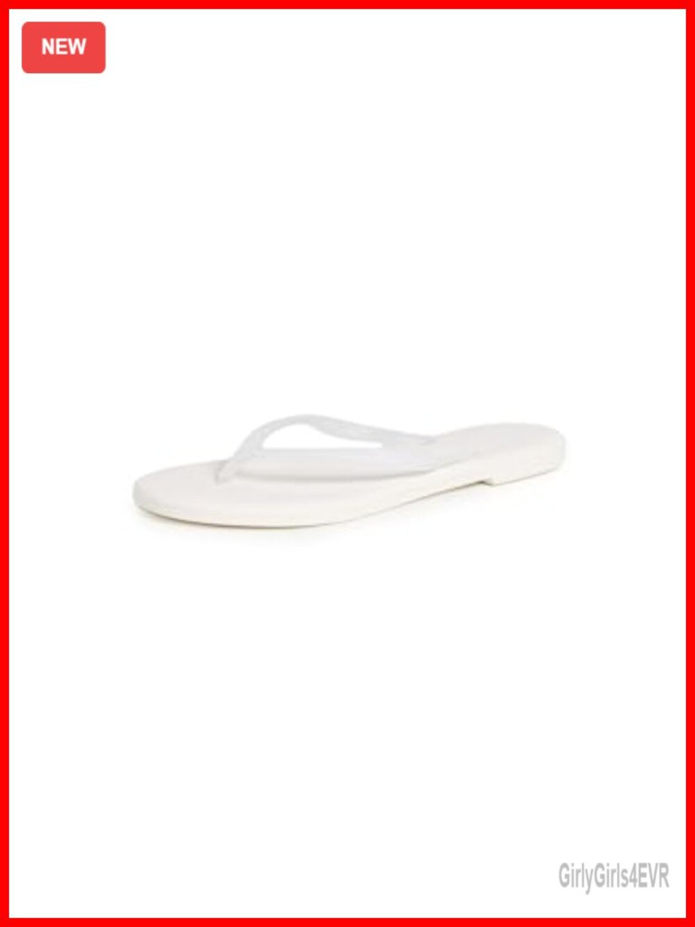 Aqua Jelly Flip Flops Sandals Thong Strap PVC Sole Slip On